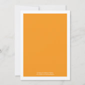 卒業式招待状 キャップ 招待状 (裏面)