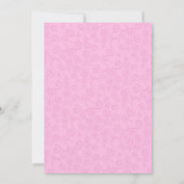 卒業式招待状 招待状 (裏面)