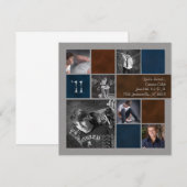 卒業式招待状 招待状 (正面/裏面)