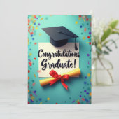 卒業式招待状 招待状 (スタンド正面)