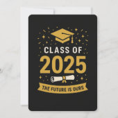 卒業式招待状 招待状 (正面)