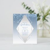 卒業式招待状 – 滴下グリッターグラマガーリーー (スタンド正面)