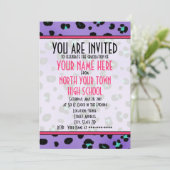 卒業式招待状 - 2011年度パープルクラス 招待状 (スタンド正面)