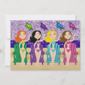 卒業式招待状 -  SRF 招待状 (正面)