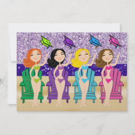 卒業式招待状 -  SRF 招待状