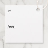 卒業式標準プードル犬 フェイバータグ (裏面)