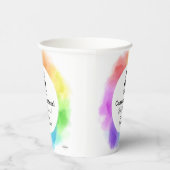 卒業式紙カップ水彩HAMbyWG 紙コップ (右)