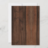 卒業式素朴の招待状 招待状 (裏面)