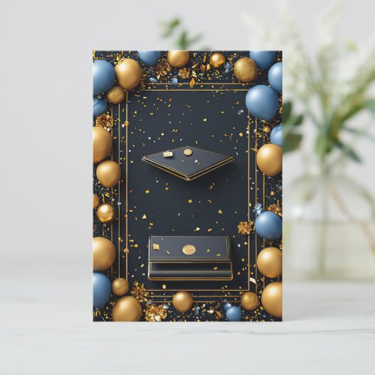 卒業式装飾装置 招待状 (スタンド正面)