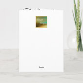 卒業式誇りを持ったカード(8)ホリデーカード シーズンカード (裏面)