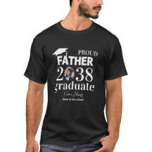 卒業式誇りを持ったTシャパーソナライズされたツの父親