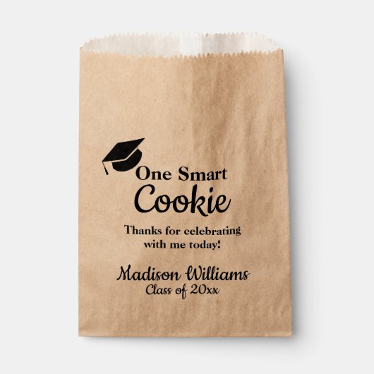 卒業式頭が切れるOne Cookieで治療 フェイバーバッグ (正面)