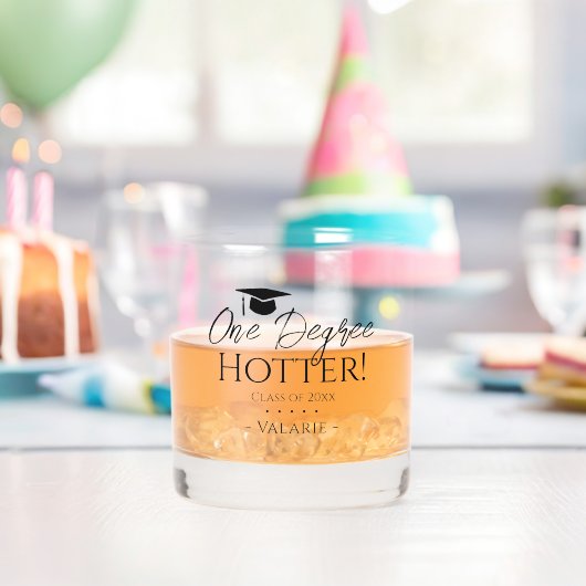 卒業式1度ホッタウイスキーカスタムグラス ウイスキーグラス (インサイチュ (バースデー))