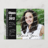卒業式2012/写真 案内ポストカード (正面)