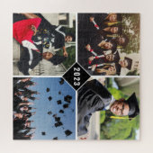 卒業式2020フォトコラージュ記念メモリ ジグソーパズル (横)