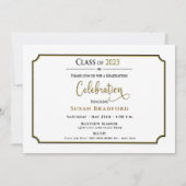卒業式2023封筒(写真と名前の挿入あり) 招待状 (裏面)