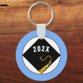 卒業式2023年優等賞記念品 キーホルダー (正面)