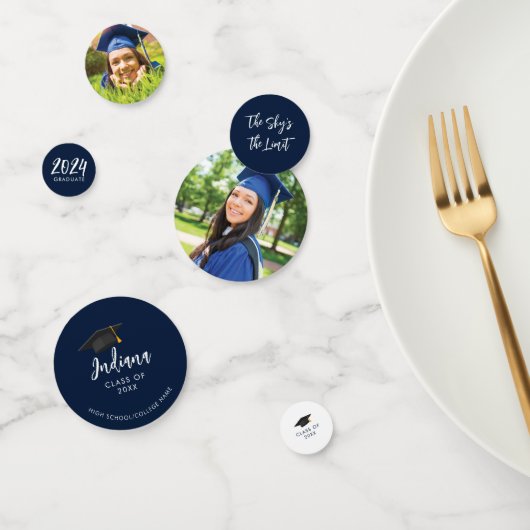 卒業式2024スクリプトフォトグラードパーティー コンフェッティ (グループ)