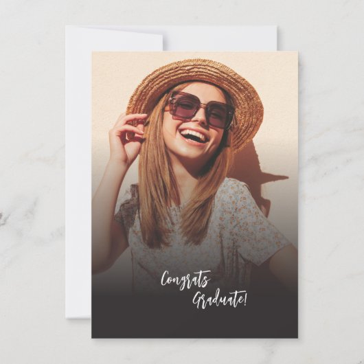 卒業式2024フォトコラージオープンハウスグラード 招待状 (裏面)