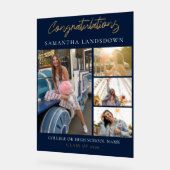 卒業式2024フォトコラージュ アクリルサイン (傾斜)