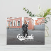 卒業式2024フォトスクリプト卒業 案内状 (スタンド正面)