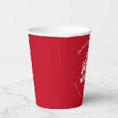 卒業式2024赤モダングラードパーティー 紙コップ (右)