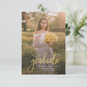 卒業式2024 Grad Photo Open Houseパーティー エンクロージャーカード (スタンド正面)