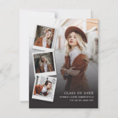 卒業式2025オープンハウスの写真パーティー 招待状 (正面)