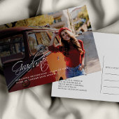 卒業式2025グラードフォトカレッモダンジ 案内ポストカード