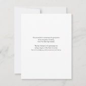 卒業式2025スクリプトフォトグラードアナウンス ノートカード (裏面)