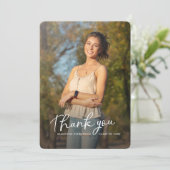 卒業式2025スクリプトフォトグラードパーティー サンキューカード (スタンド正面)