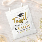 卒業式2025タッセルは厄介な価値があった フェイバーバッグ (クリップ留めされた状態)