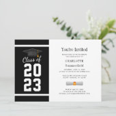 卒業式2025フォトグラモダンードパーティー 招待状 (スタンド正面)