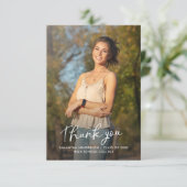 卒業式2025フォトグラードサンキューカード サンキューカード (スタンド正面)