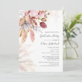 卒業式2025フォトグラードパーティの招待状 招待状 (スタンド正面)