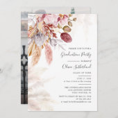 卒業式2025フォトグラードパーティの招待状 招待状 (正面/裏面)