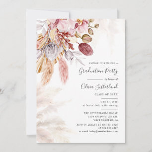 卒業式2025フォトグラードパーティの招待状 招待状