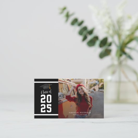 卒業式2025フォトグラードパーティーエンクロージャカード エンクロージャーカード (スタンド正面)