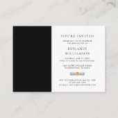 卒業式2025フォトグラードパーティーミニ招待状 エンクロージャーカード (裏面)