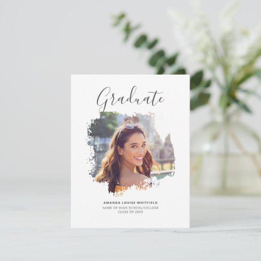 卒業式2025フォトグラードパーティー 招待状 (スタンド正面)