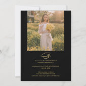 卒業式2025フォトコラージスクリプトグラード 案内状 (裏面)