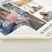 卒業式2025フォトコラージュモダン シェルパブランケット (3/4)