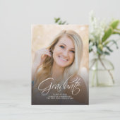 卒業式2025フォトスクリプトグラードパーティー 招待状 (スタンド正面)