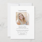 卒業式2025フォトスクリプトグラードパーティー 招待状 (裏面)