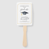 卒業式2025フォトスクリプト卒業パーティー ハンドファン (正面)