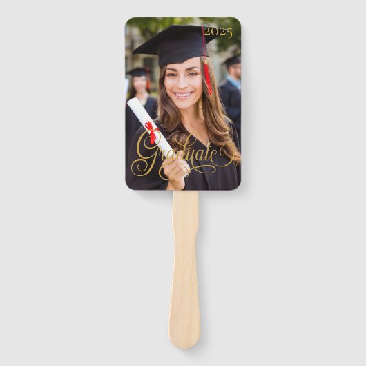 卒業式2025フォトスクリプト卒業日 ハンドファン (正面)