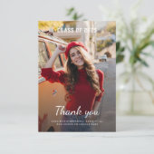 卒業式2025モダン号写真 サンキューカード (スタンド正面)