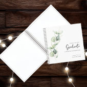 卒業式2025写真ユーカリプタスグラードゲストブック ノートブック