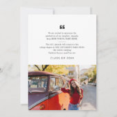 卒業式2025写真数々のスクリプトグラード 案内状 (裏面)