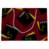 卒業式2025大抱き枕 ラージペーパーバッグ (正面)